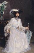 John Lavery, Evelyn Farquhar, wife of Captain Francis Douglas Farquhar daughter of the John Hely-Hutchinson, 5th Earl of Donoughmore